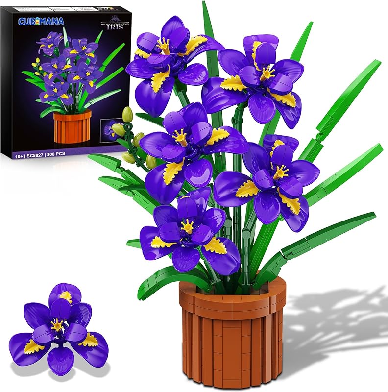 CUBIMANA Flowers Botanicals Iris Building