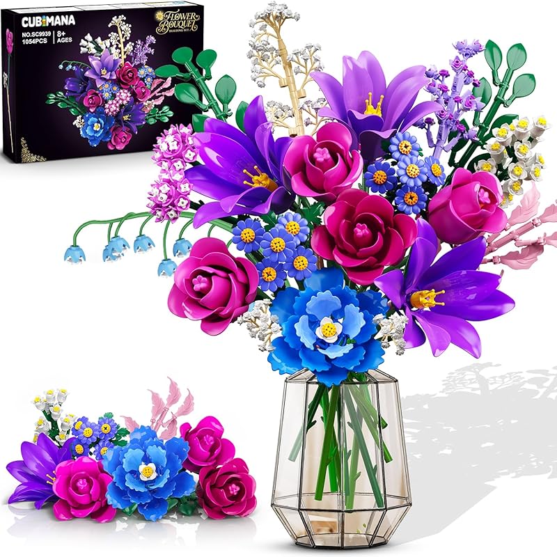 CUBIMANA Flowers Building Botanical Collection