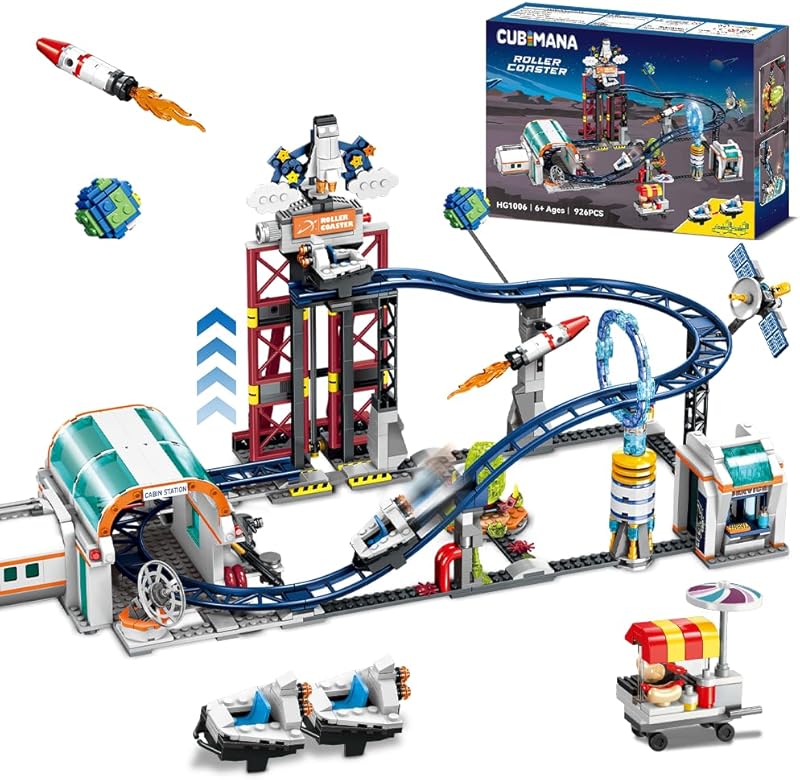 CUBIMANA Space Roller Coaster Building